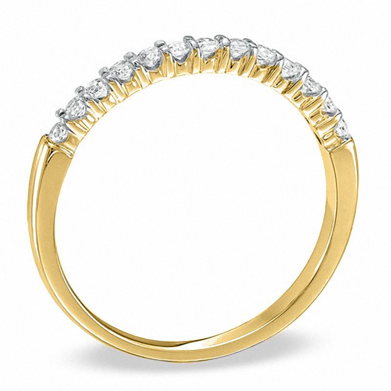 Main Image 2 of 1/4 CT. T.W. Diamond Band in 10K Gold