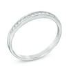 Thumbnail Image 1 of 1/10 CT. T.W. Diamond Anniversary Band in Sterling Silver