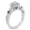 Vera Wang Love Collection 3/4 CT. T.W. Diamond Vintage-Style Ring in 14K White Gold
