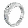 Thumbnail Image 1 of Vera Wang Love Collection Men's 3/4 CT. T.W. Diamond Wedding Band in 14K White Gold
