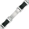 Thumbnail Image 2 of Men's Cable Bracelet in Tri-Tone Stainless Steel - 8.25"