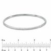 Thumbnail Image 2 of Charles Garnier Stackable Oval Bangle in Sterling Silver