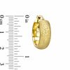 Thumbnail Image 2 of Charles Garnier 20mm Hoop Earrings in Sterling Silver with 18K Gold Plate