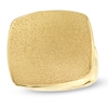 Thumbnail Image 0 of Charles Garnier Bold Cushion Ring in Sterling Silver with 18K Gold Plate
