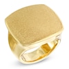 Charles Garnier Bold Cushion Ring in Sterling Silver with 18K Gold Plate