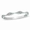 Thumbnail Image 0 of Stackable Diamond Accent Station Ring in 10K White Gold