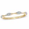 Thumbnail Image 0 of Stackable Diamond Accent Station Ring in 10K Gold