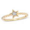 Thumbnail Image 1 of Stackable Diamond Accent Star Ring in 10K Gold