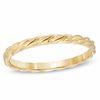 Thumbnail Image 0 of Stackable Twist Ring in 10K Gold