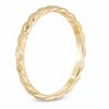 Thumbnail Image 2 of Stackable Twist Ring in 10K Gold