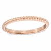 Thumbnail Image 1 of Stackable Rope Ring in 10K Rose Gold