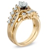 Thumbnail Image 1 of 1-1/2 CT. T.W. Marquise Diamond Bridal Set in 14K Gold