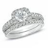 Thumbnail Image 0 of Celebration 102® 1-5/8 CT. T.W. Diamond Bridal Set in 18K White Gold (I/SI2)