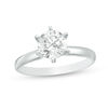 Thumbnail Image 0 of 1-1/5 CT. Diamond Solitaire Engagement Ring in 14K White Gold (J/I3)