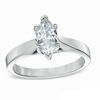 Celebration Ideal 1 CT.  Marquise Diamond Solitaire Engagement Ring in 14K White Gold (J/I1)