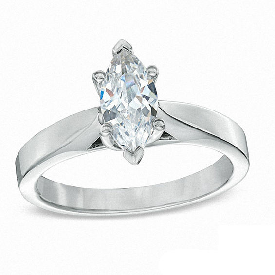 Details about   2 Ct Marquise Cut Diamond Engagement Wedding Promise Ring 14K White Gold Over