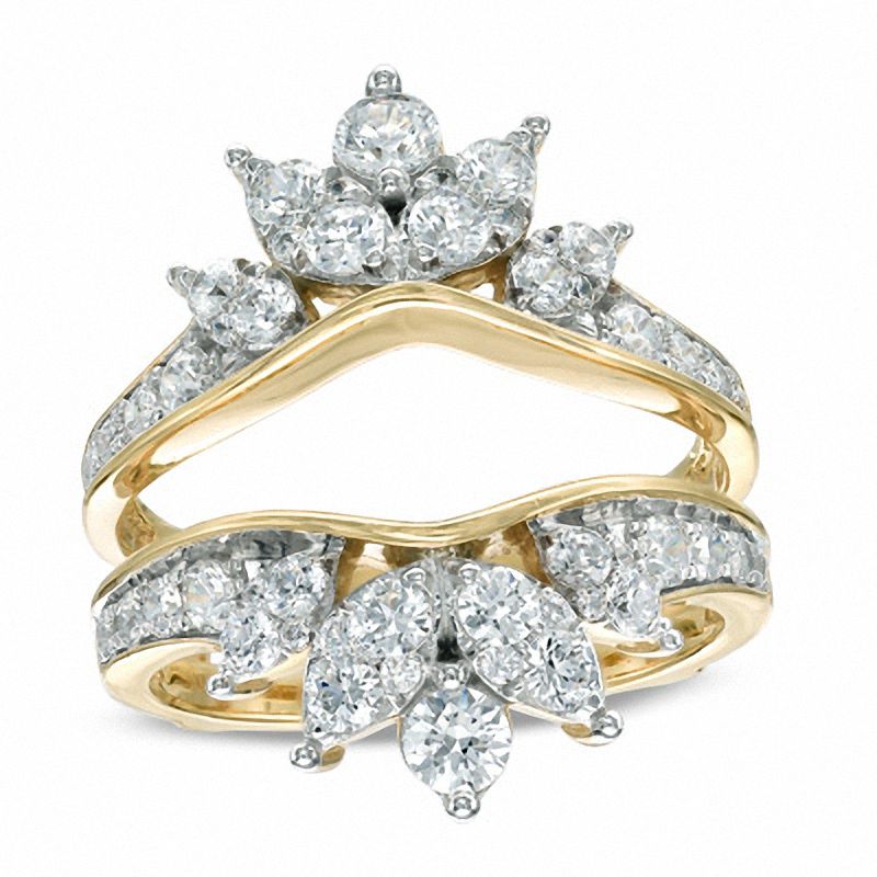 1-1/2 CT. T.W. Diamond Solitaire Enhancer in 14K Gold