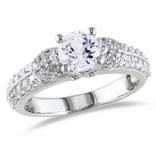 silver engagement rings