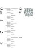 Thumbnail Image 2 of 1 CT. T.W. Diamond Frame Stud Earrings in 14K White Gold