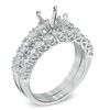 Thumbnail Image 1 of 2 CT. T.W. Diamond Semi-Mount Bridal Set in 14K White Gold