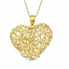 Thumbnail Image 1 of Wire Heart Pendant in 14K Gold