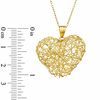 Thumbnail Image 2 of Wire Heart Pendant in 14K Gold