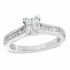 Thumbnail Image 1 of 1/3 CT. T.W. Quad Princess-Cut Diamond Engagement Ring in 10K White Gold