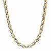 Thumbnail Image 1 of Men's Link Necklace in Polished Two-Tone Stainless Steel - 24"