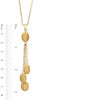 Thumbnail Image 2 of Charles Garnier Pebble Drop Necklace in Sterling Silver with 18K Gold Plate