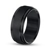 Thumbnail Image 1 of Triton Men's 9.0mm Comfort Fit Black Tungsten Wedding Band