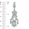 Thumbnail Image 1 of Crystal Chandelier Drop Earrings in White Rhodium Brass