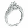 Thumbnail Image 1 of 3/4 CT. T.W. Diamond Bypass Engagement Ring in 14K White Gold