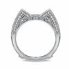Thumbnail Image 4 of 1-5/8 CT. T.W. Diamond Frame Multi-Row Ring in 14K White Gold