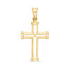 Thumbnail Image 0 of Men's Gold "X" Cross Charm in 10K Gold