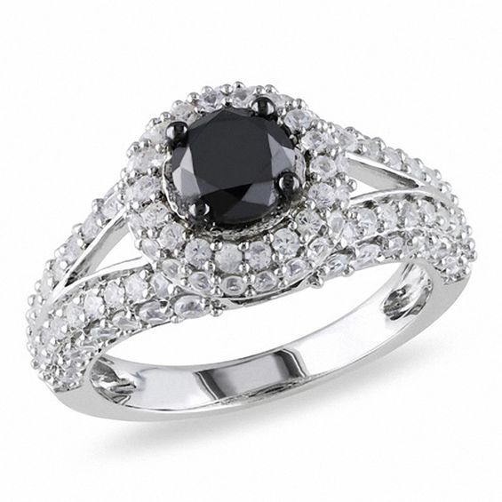 zales white sapphire