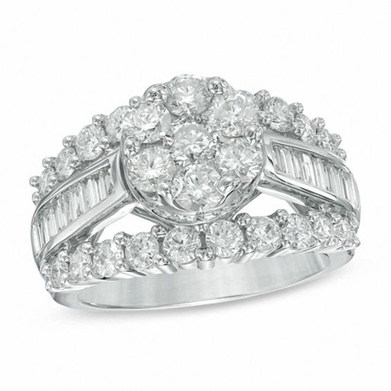 Zales 3ct diamond best sale ring
