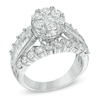 Thumbnail Image 2 of 3 CT. T.W. Composite Diamond Engagement Ring in 14K White Gold
