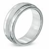 Thumbnail Image 1 of Men's Triton 8.0mm Comfort Fit Tungsten Wedding Band - Size 10