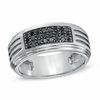 Thumbnail Image 1 of 1/2 CT. T.W. Black Diamond Ring in Sterling Silver