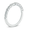 Thumbnail Image 2 of Vera Wang Love Collection 1/6 CT. T.W. Diamond Scalloped Wedding Band in 14K White Gold