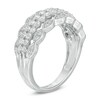 Thumbnail Image 1 of 1/2 CT. T.W. Diamond Vintage-Style Anniversary Band in 10K White Gold