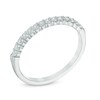 Thumbnail Image 1 of 1/4 CT. T.W. Certified Diamond Anniversary Band in 18K White Gold (E/I1)