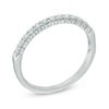 Thumbnail Image 2 of 1/4 CT. T.W. Certified Diamond Band in 14K White Gold (I/SI2)