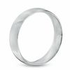Thumbnail Image 1 of Men's 6.0mm Polished Comfort Fit Wedding Band in Sterling Silver