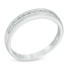 Thumbnail Image 1 of 1/10 CT. T.W. Diamond Band in Sterling Silver