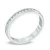 Thumbnail Image 1 of 1/5 CT. T.W. Diamond Anniversary Band in Sterling Silver