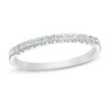 Thumbnail Image 1 of 1/5 CT. T.W. Diamond Anniversary Band in Sterling Silver