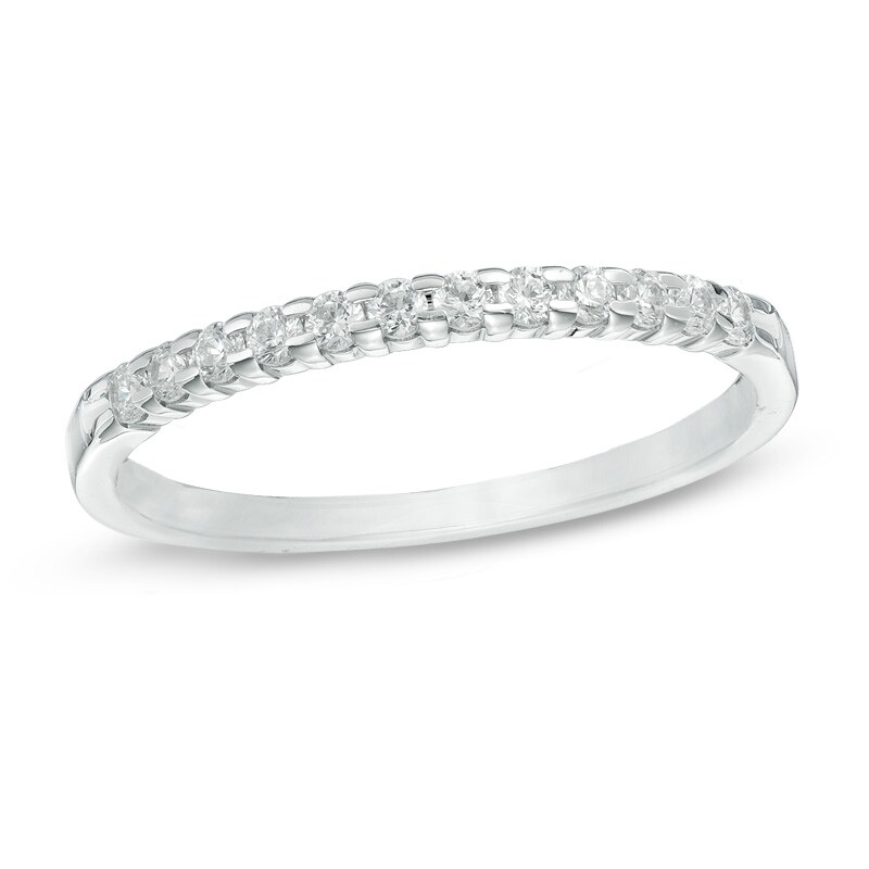 1/5 CT. T.W. Diamond Anniversary Band in Sterling Silver