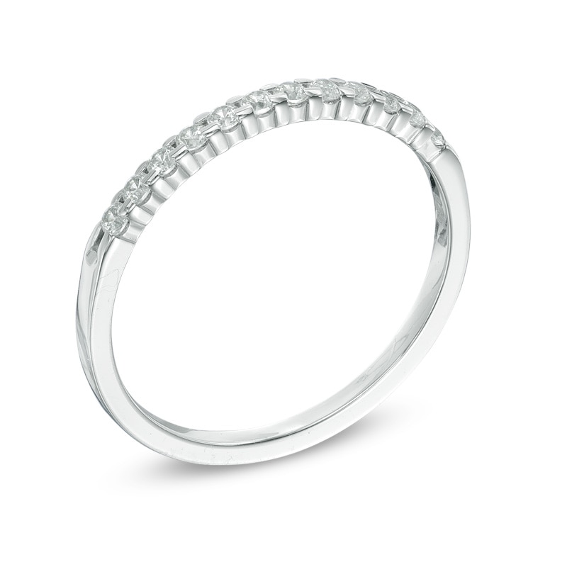 1/5 CT. T.W. Diamond Anniversary Band in Sterling Silver