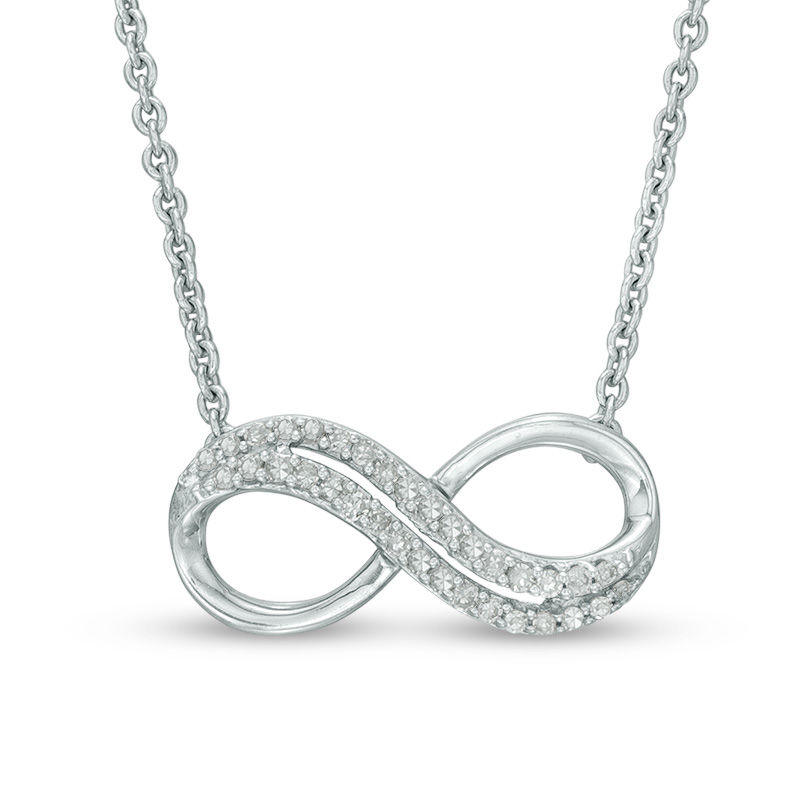 Diamond Triple V Necklace – Forever Today by Jilco